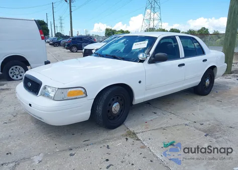 2011 Ford Crown Victoria Police Interceptor из США, поврежденный, VIN 2FABP7BV2BX176886